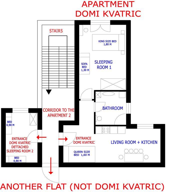 Apartment Domi Kvatric Zagreb Exterior foto